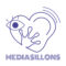 logo de l'EI médiasillons oeil oreille coeur rainette